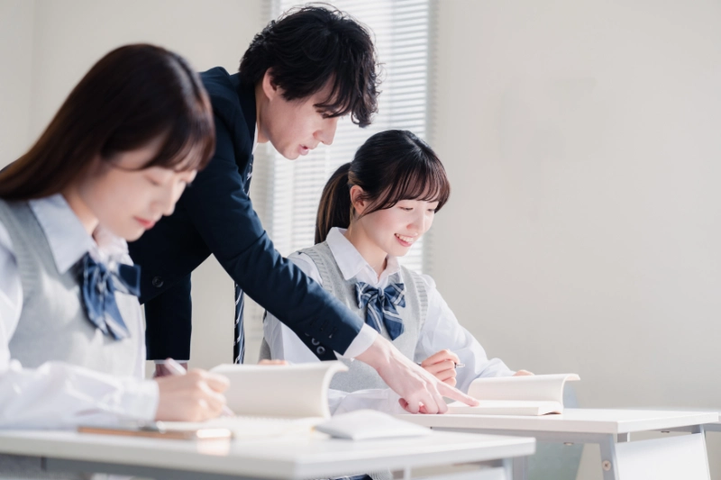 勉強中の風景