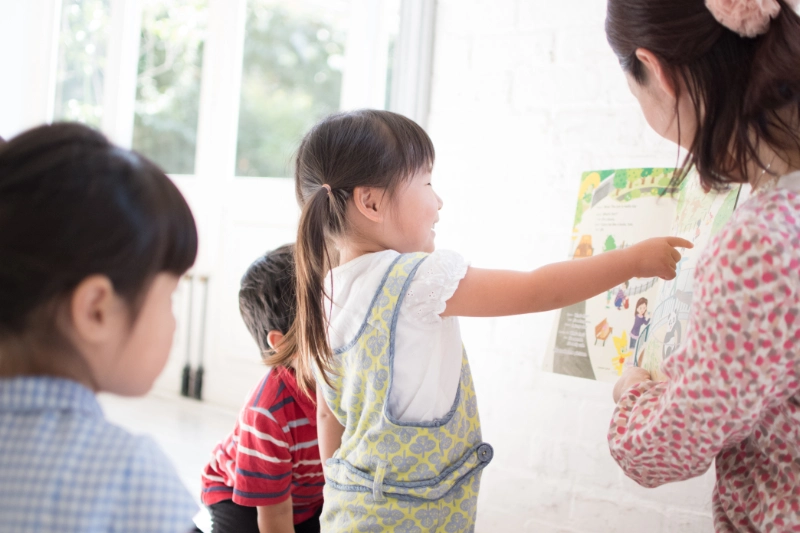 笑顔の子供たち